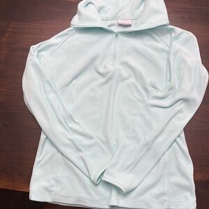 Columbia Women's Soft Aqua Quarter Zip